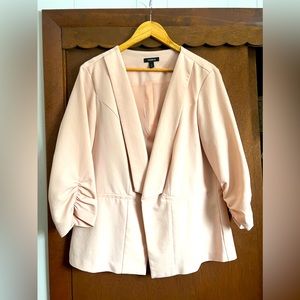 Blush pink Torrid Blazer Size 2